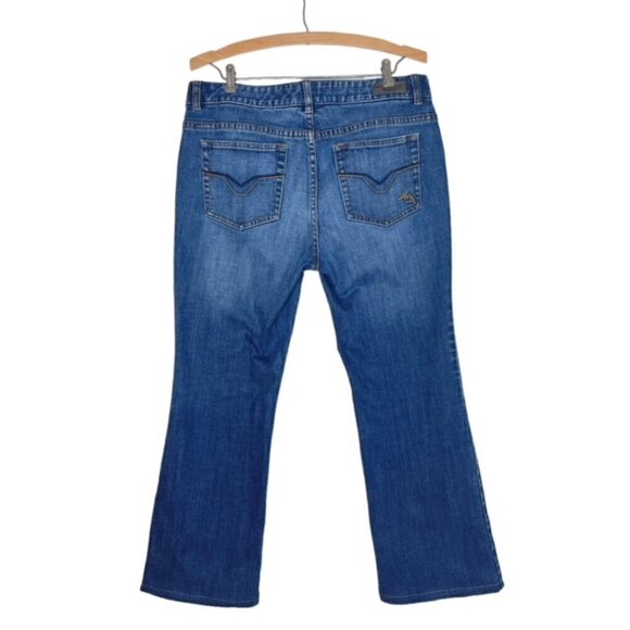 HARLEY-DAVIDSON Y2K Bootcut Jeans - Size 10 Long - Picture 2 of 13